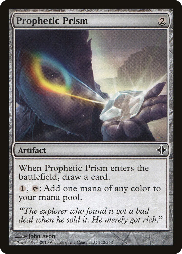 Prisme prophétique — Rise of the Eldrazi — Magic: The Gathering