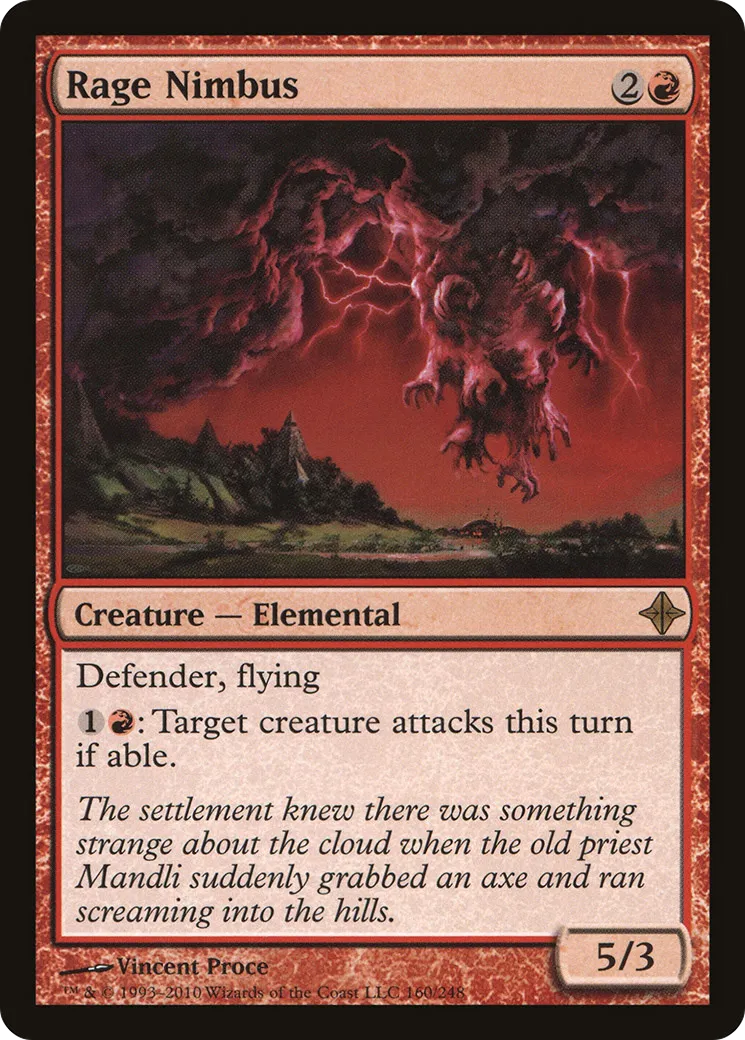 Rage Nimbus — Rise of the Eldrazi — Magic: The Gathering