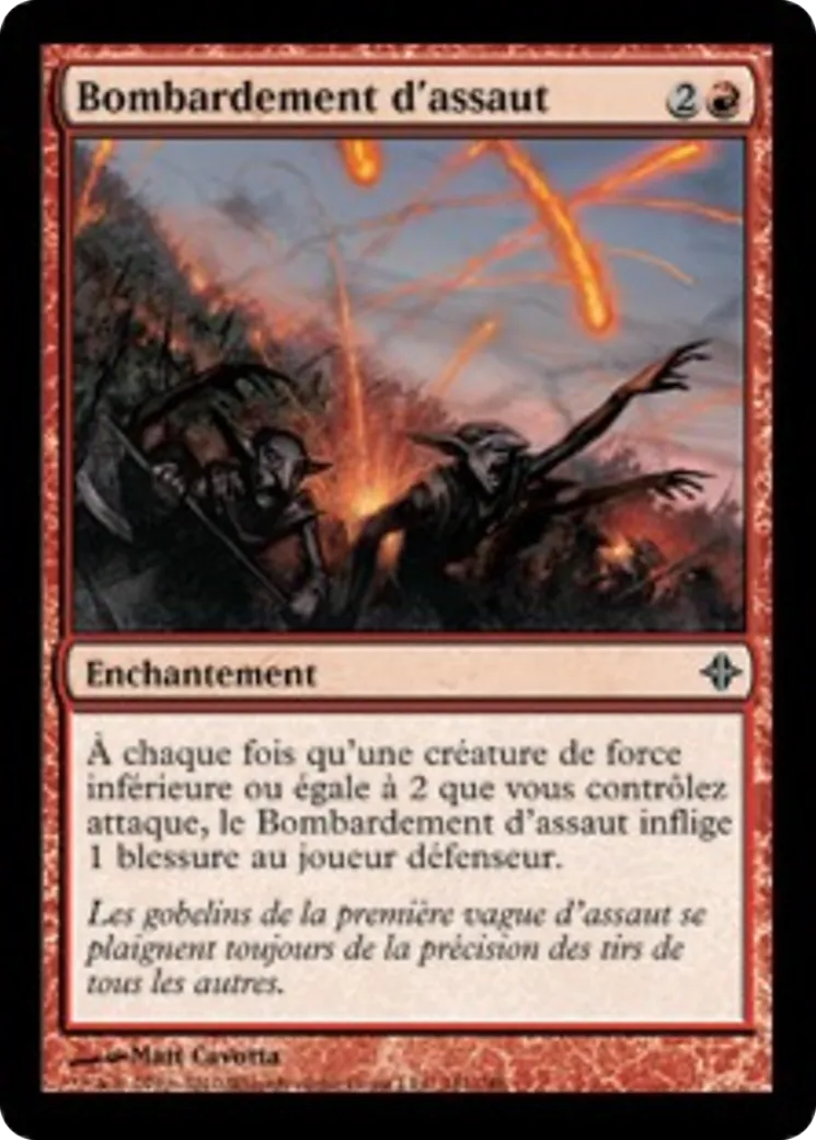 Bombardement d'assaut — Rise of the Eldrazi — Magic: The Gathering
