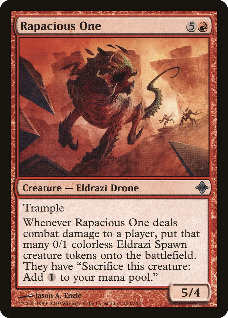 Rapacious One — Rise of the Eldrazi — Magic: The Gathering