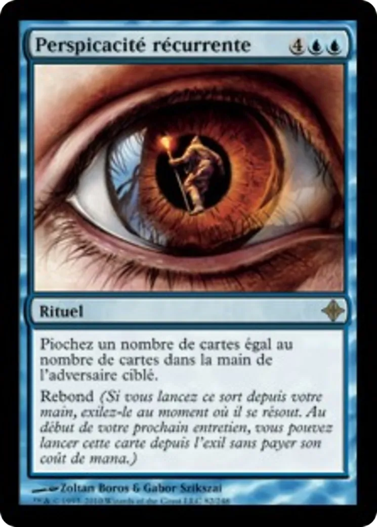 Perspicacité récurrente — Rise of the Eldrazi — Magic: The Gathering