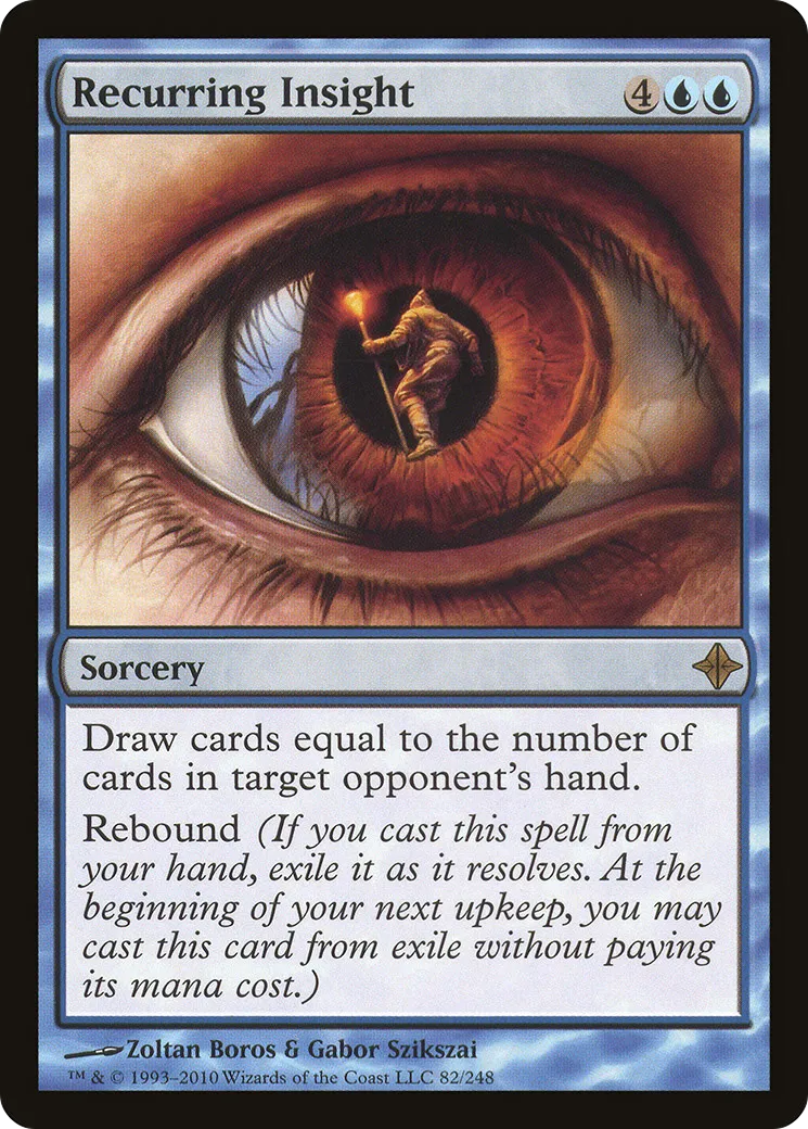 Recurring Insight — Rise of the Eldrazi — Magic: The Gathering