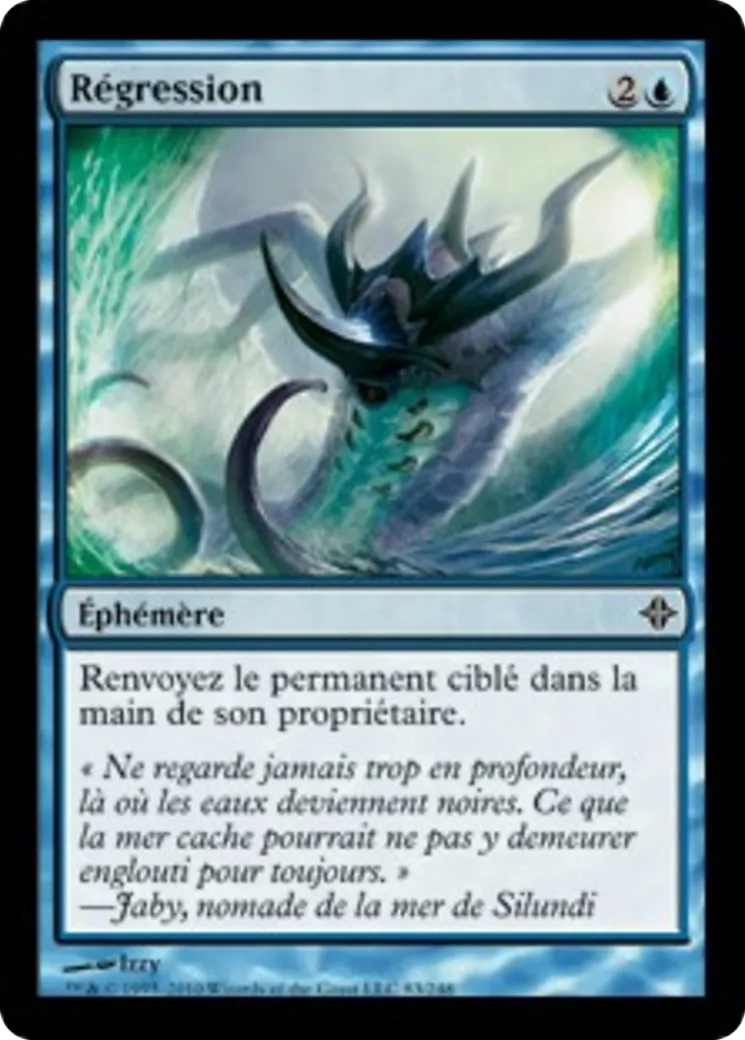 Régression — Rise of the Eldrazi — Magic: The Gathering