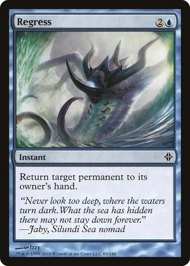 Régression — Rise of the Eldrazi — Magic: The Gathering