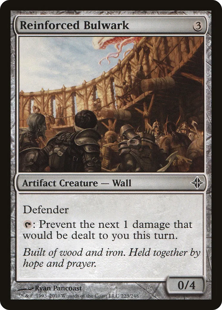 Reinforced Bulwark — Rise of the Eldrazi — Magic: The Gathering