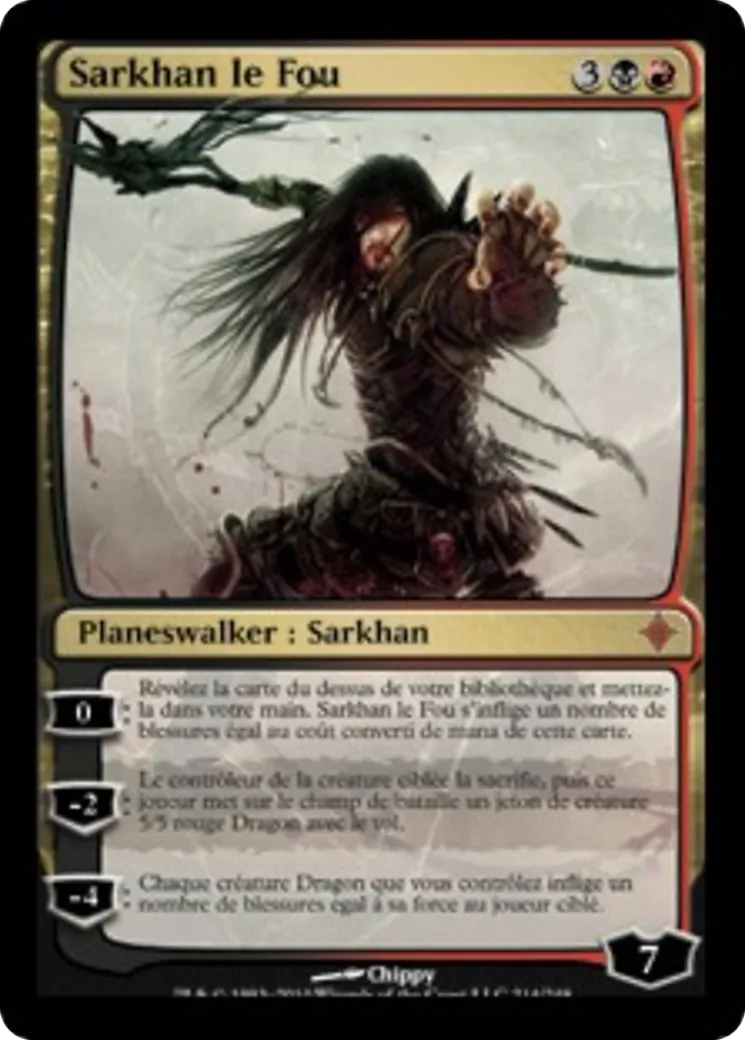 Sarkhan le Fou — Rise of the Eldrazi — Magic: The Gathering