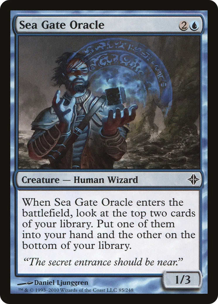 Oracle de Porte des Mers — Rise of the Eldrazi — Magic: The Gathering