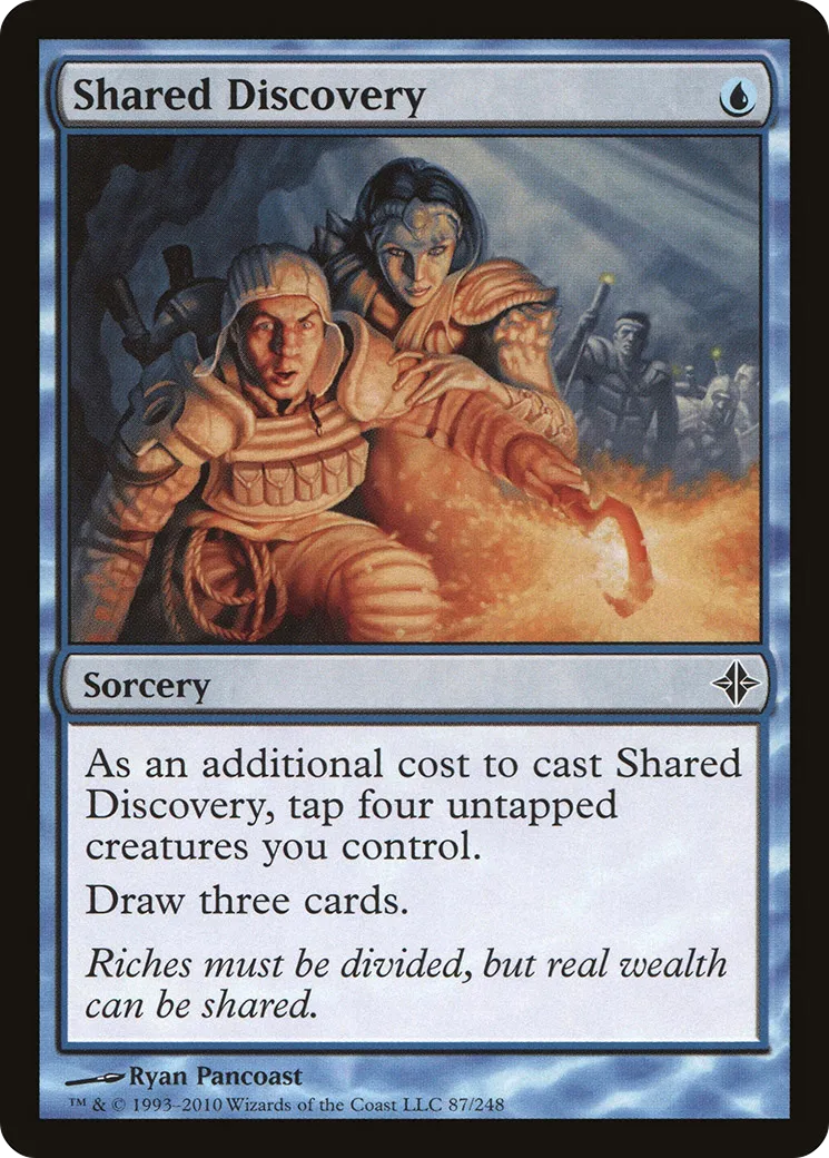 Shared Discovery — Rise of the Eldrazi — Magic: The Gathering