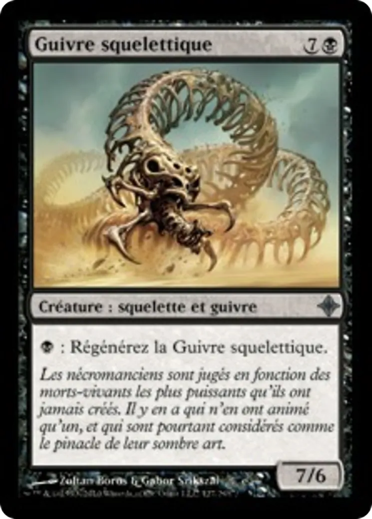 Guivre squelettique — Rise of the Eldrazi — Magic: The Gathering
