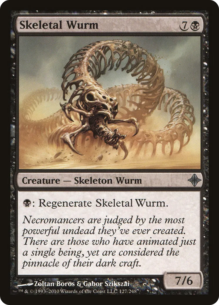 Skeletal Wurm — Rise of the Eldrazi — Magic: The Gathering