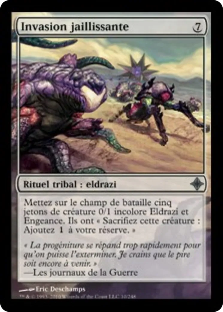 Invasion jaillissante — Rise of the Eldrazi — Magic: The Gathering