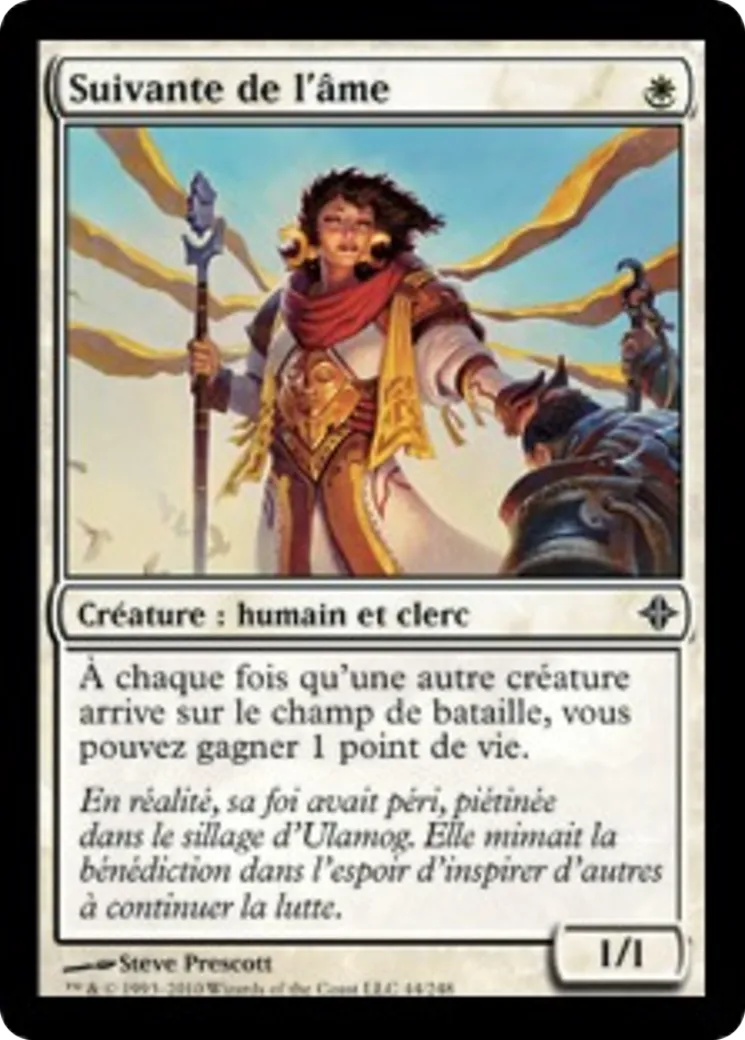 Suivante de l'âme — Rise of the Eldrazi — Magic: The Gathering