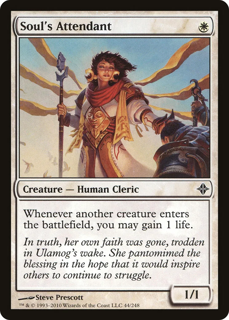 Soul's Attendant — Rise of the Eldrazi — Magic: The Gathering