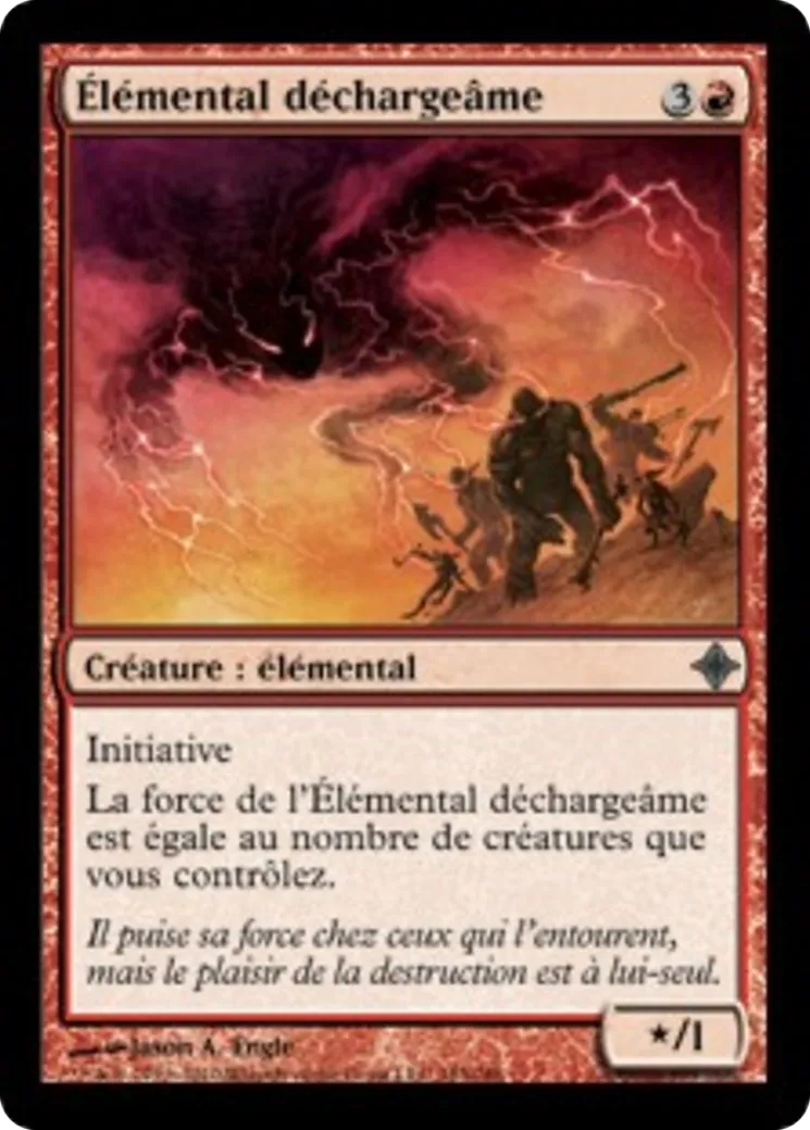 Élémental déchargeâme — Rise of the Eldrazi — Magic: The Gathering