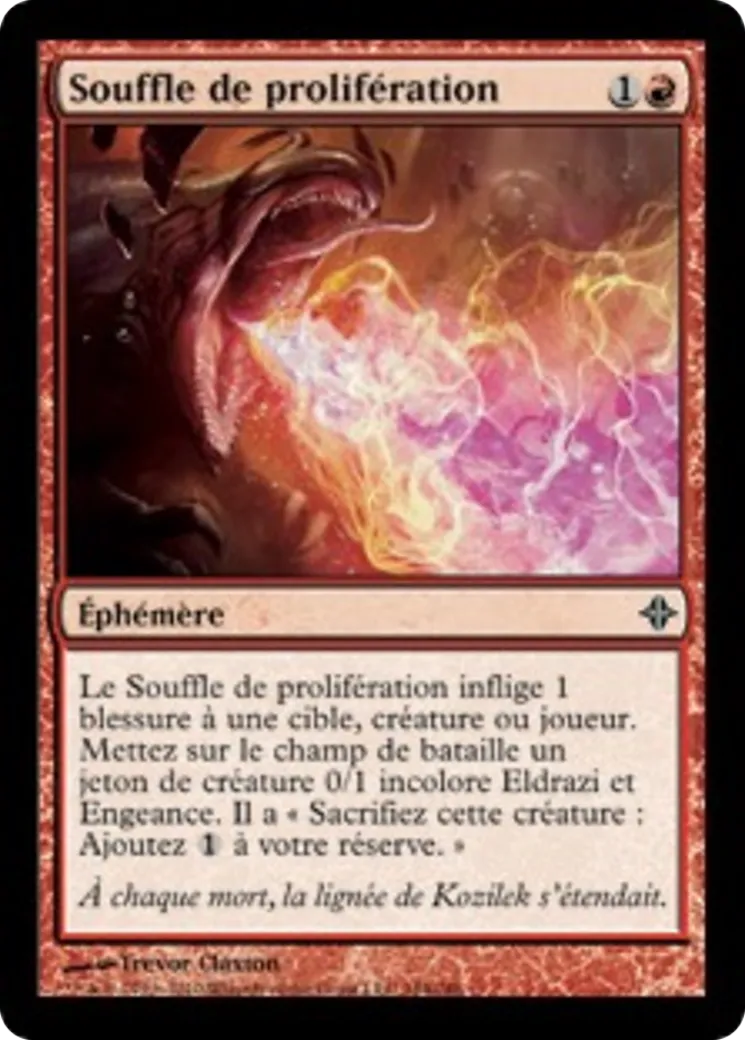 Souffle de prolifération — Rise of the Eldrazi — Magic: The Gathering