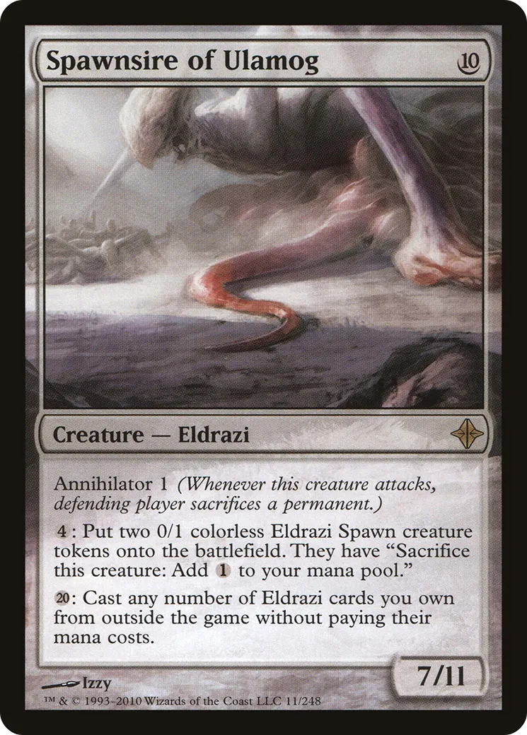 Spawnsire of Ulamog — Rise of the Eldrazi — Magic: The Gathering