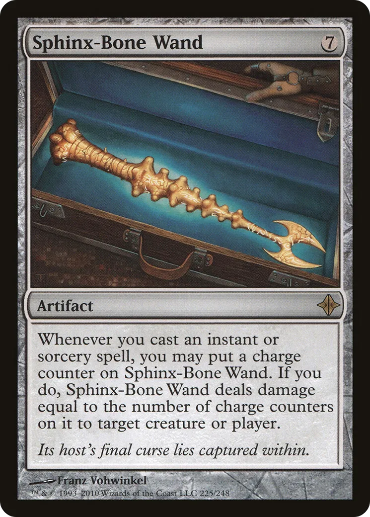 Sphinx-Bone Wand — Rise of the Eldrazi — Magic: The Gathering