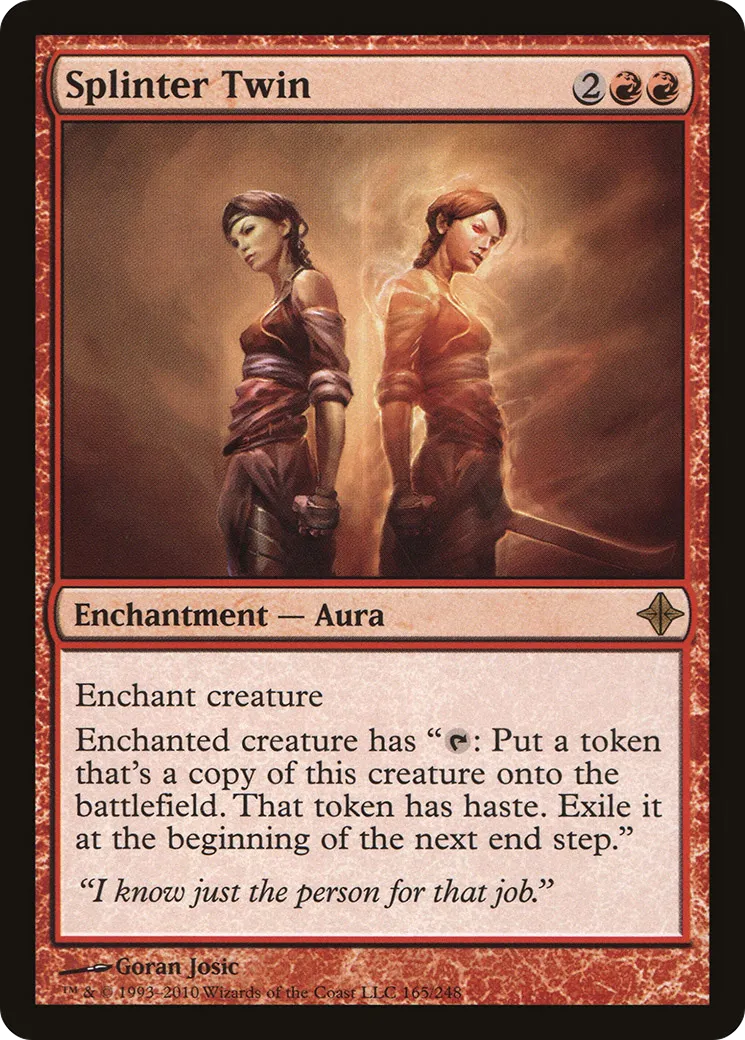 Splinter Twin — Rise of the Eldrazi — Magic: The Gathering