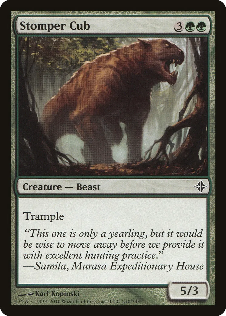 Stomper Cub — Rise of the Eldrazi — Magic: The Gathering
