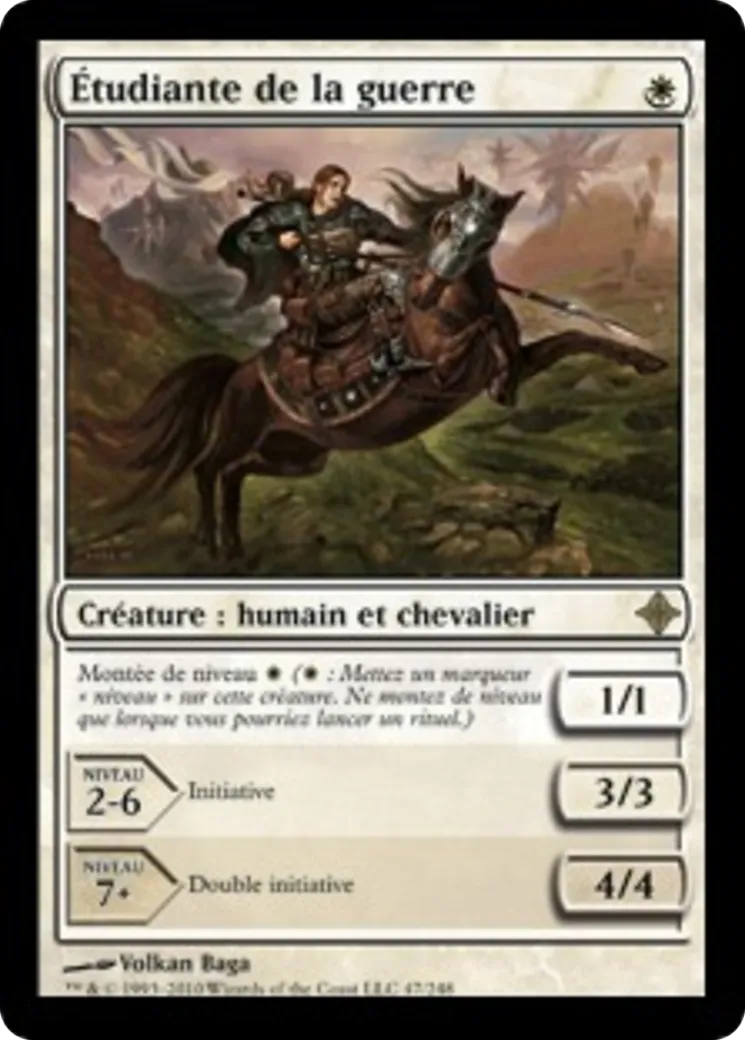 Étudiante de la guerre — Rise of the Eldrazi — Magic: The Gathering