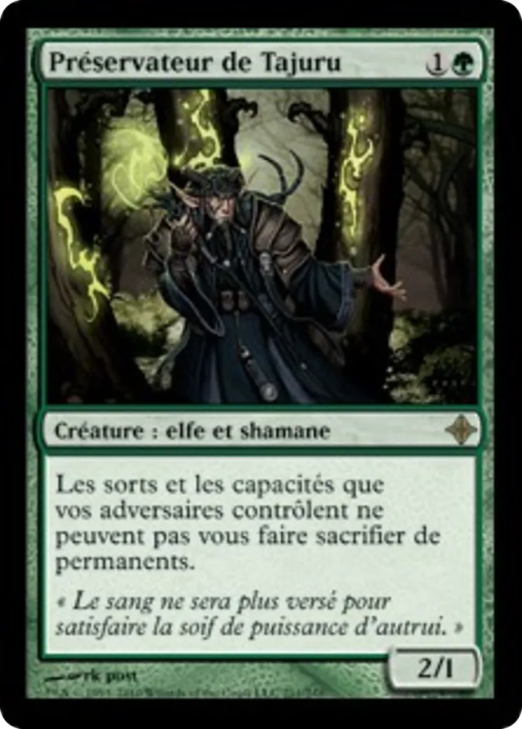 Préservateur de Tajuru — Rise of the Eldrazi — Magic: The Gathering