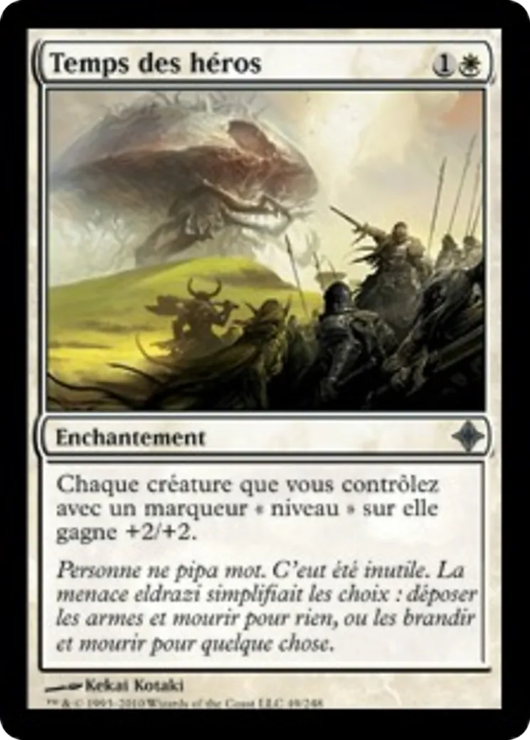 Temps des héros — Rise of the Eldrazi — Magic: The Gathering