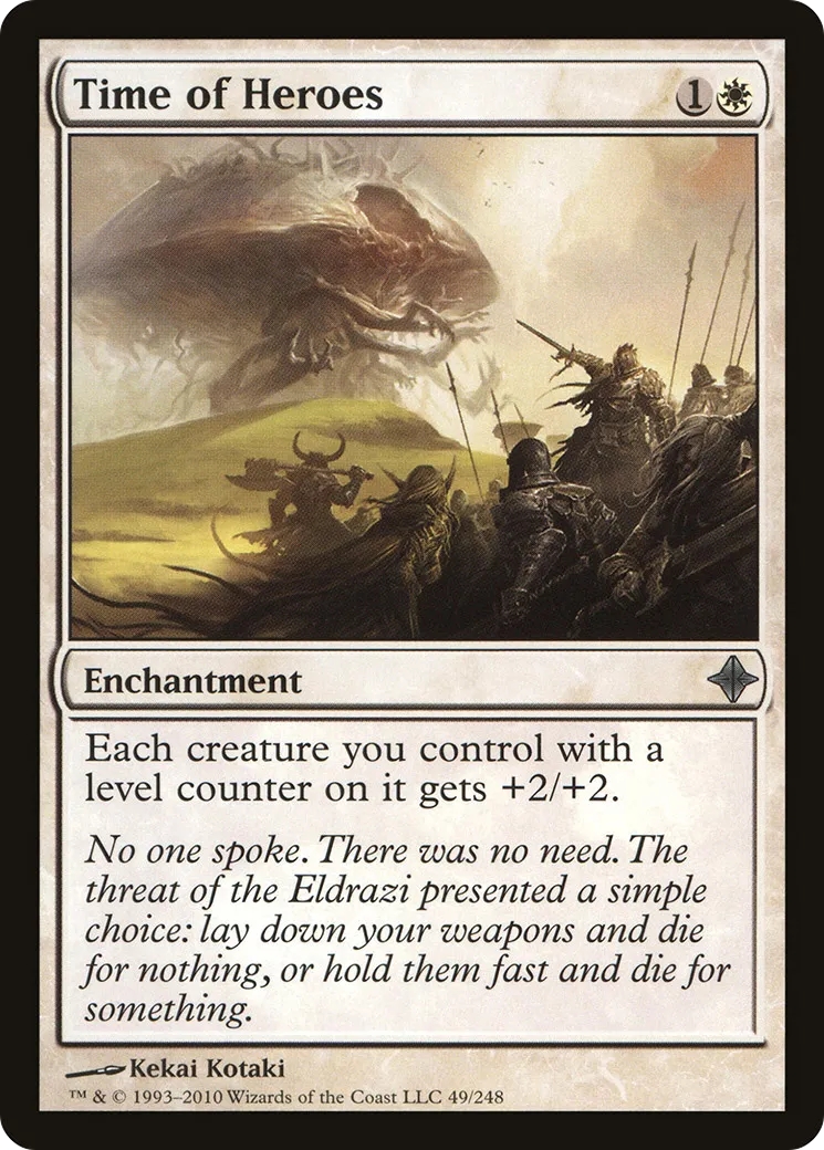 Time of Heroes — Rise of the Eldrazi — Magic: The Gathering