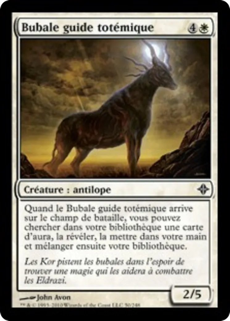 Bubale guide totémique — Rise of the Eldrazi — Magic: The Gathering