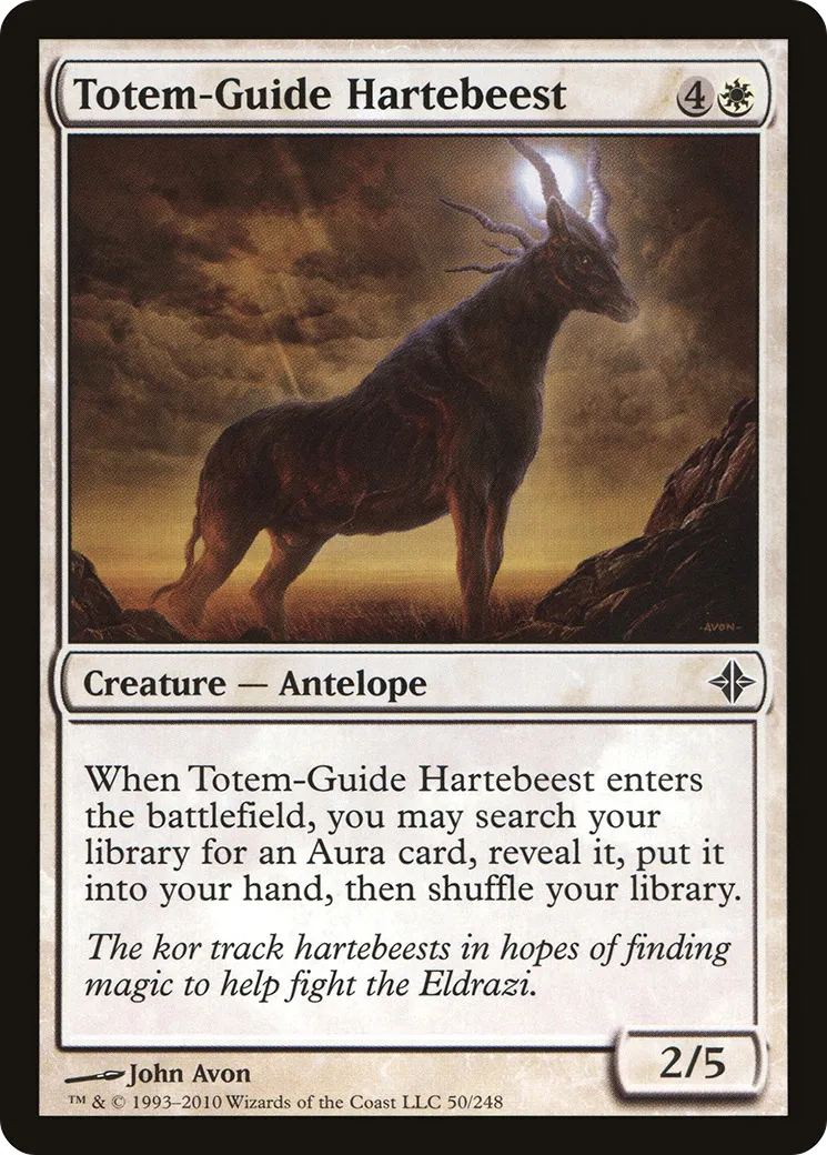 Totem-Guide Hartebeest — Rise of the Eldrazi — Magic: The Gathering