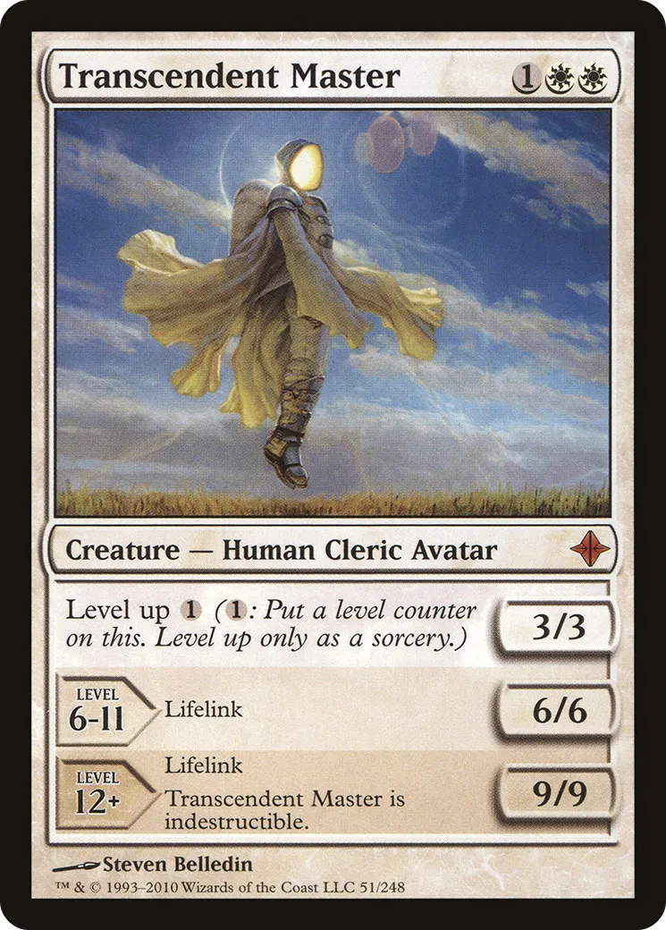 Transcendent Master — Rise of the Eldrazi — Magic: The Gathering