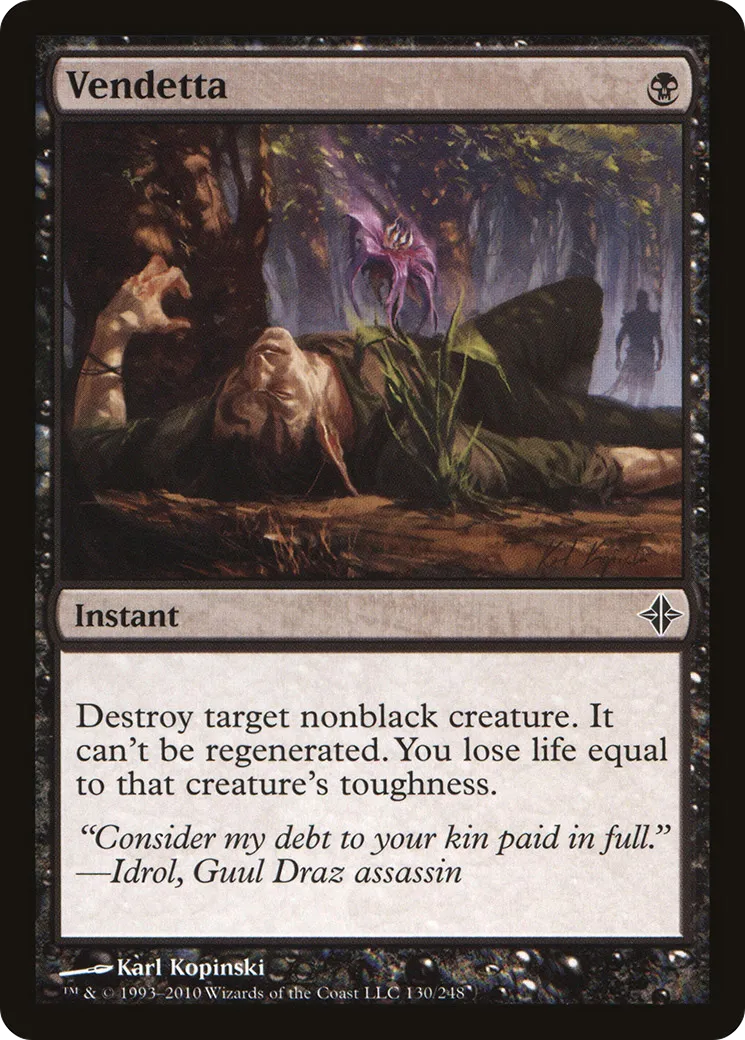 Vendetta — Rise of the Eldrazi — Magic: The Gathering