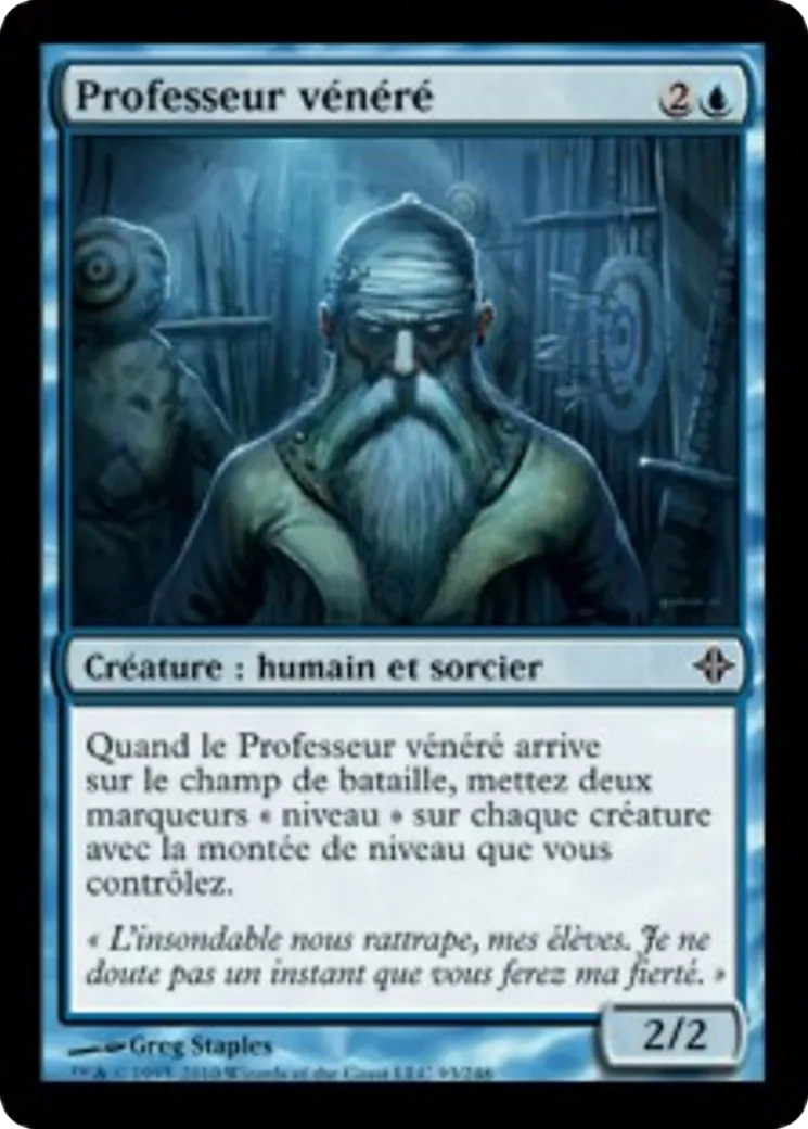 Professeur vénéré — Rise of the Eldrazi — Magic: The Gathering