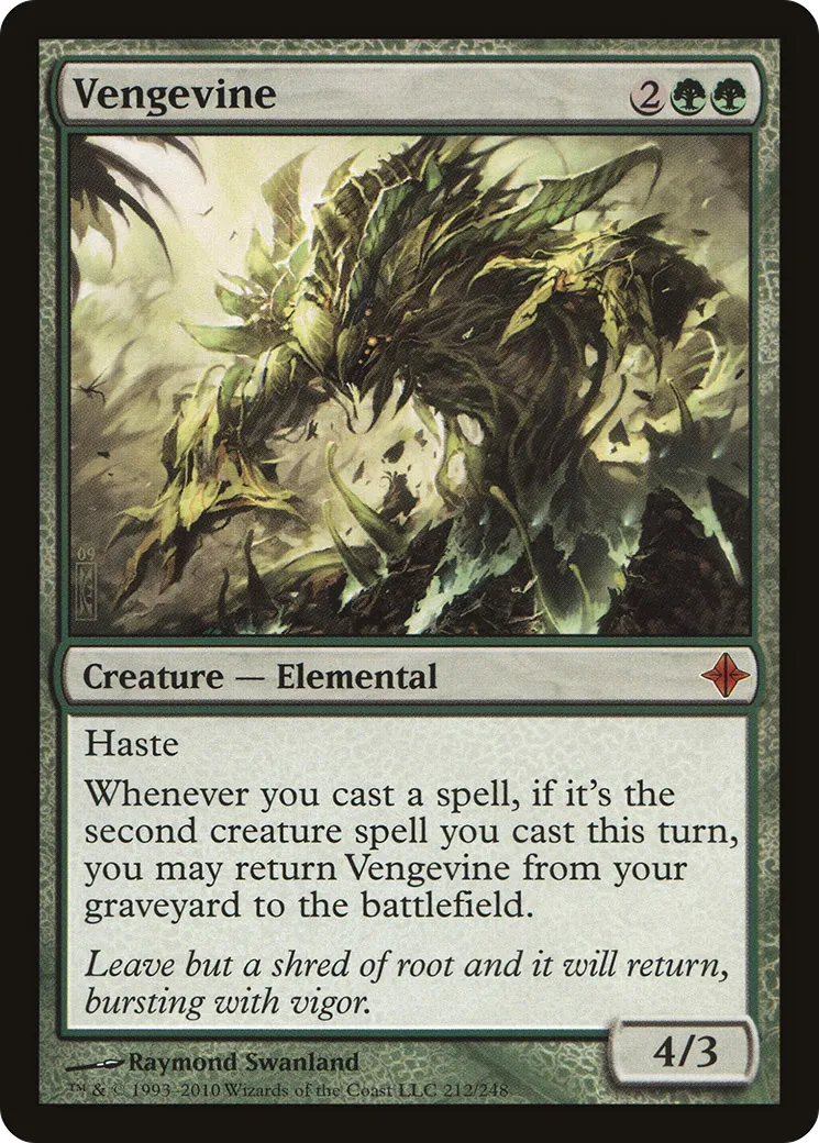 Vengevine — Rise of the Eldrazi — Magic: The Gathering
