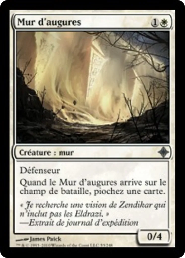 Mur d'augures — Rise of the Eldrazi — Magic: The Gathering