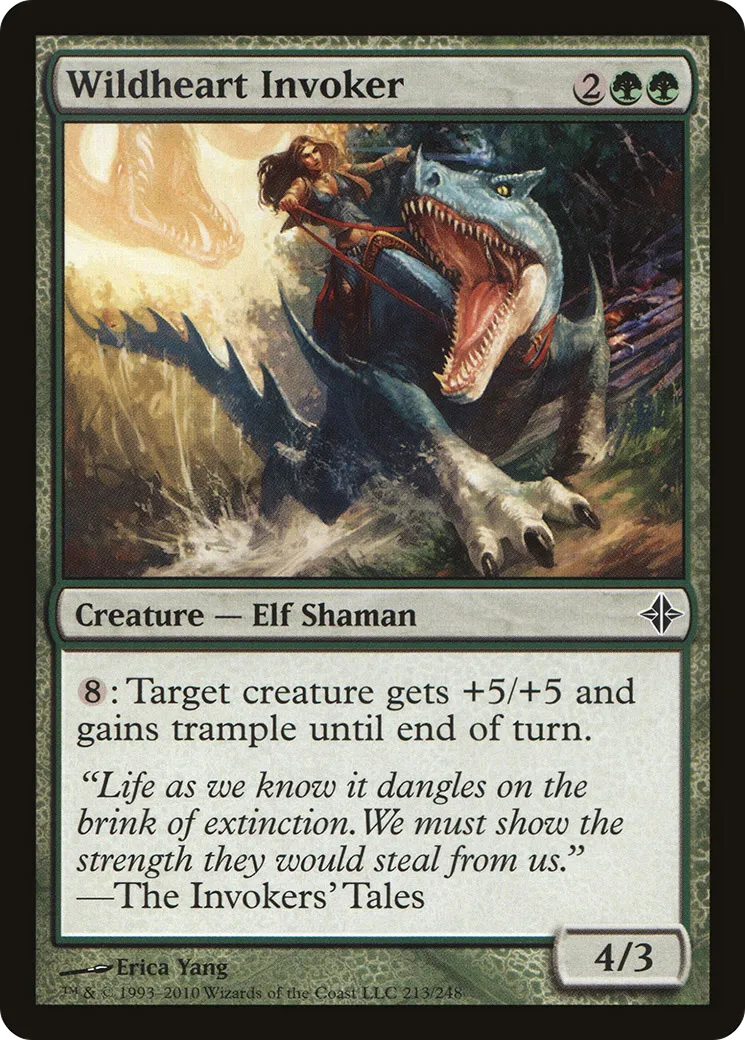 Wildheart Invoker — Rise of the Eldrazi — Magic: The Gathering