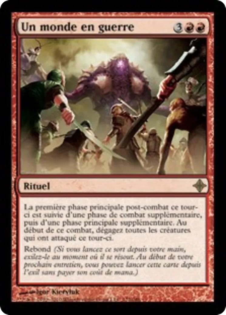 Un monde en guerre — Rise of the Eldrazi — Magic: The Gathering