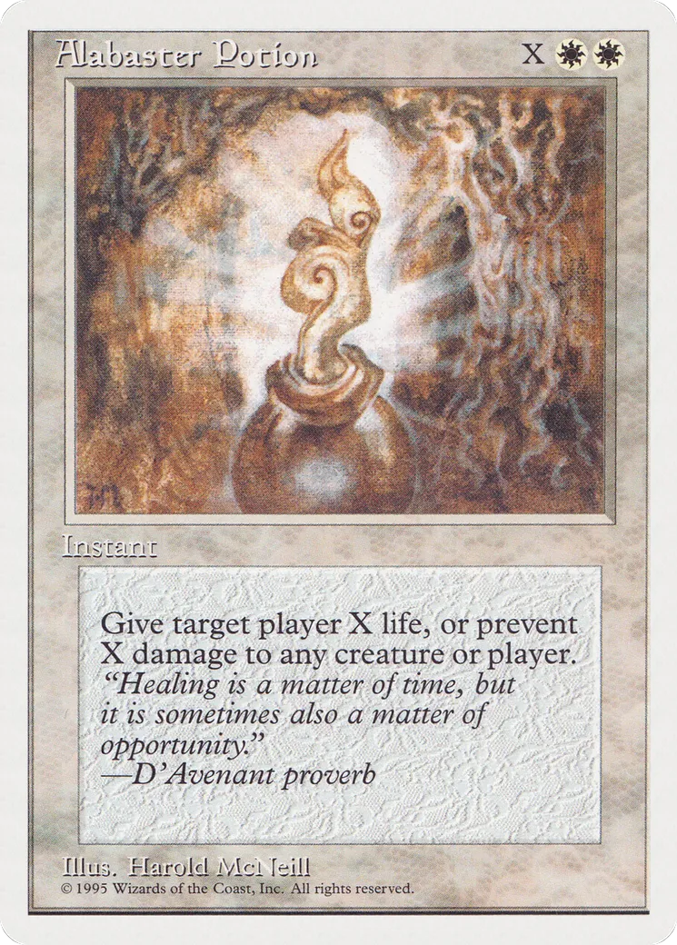 Alabaster Potion — Rivals Quick Start Set — Magic: The Gathering