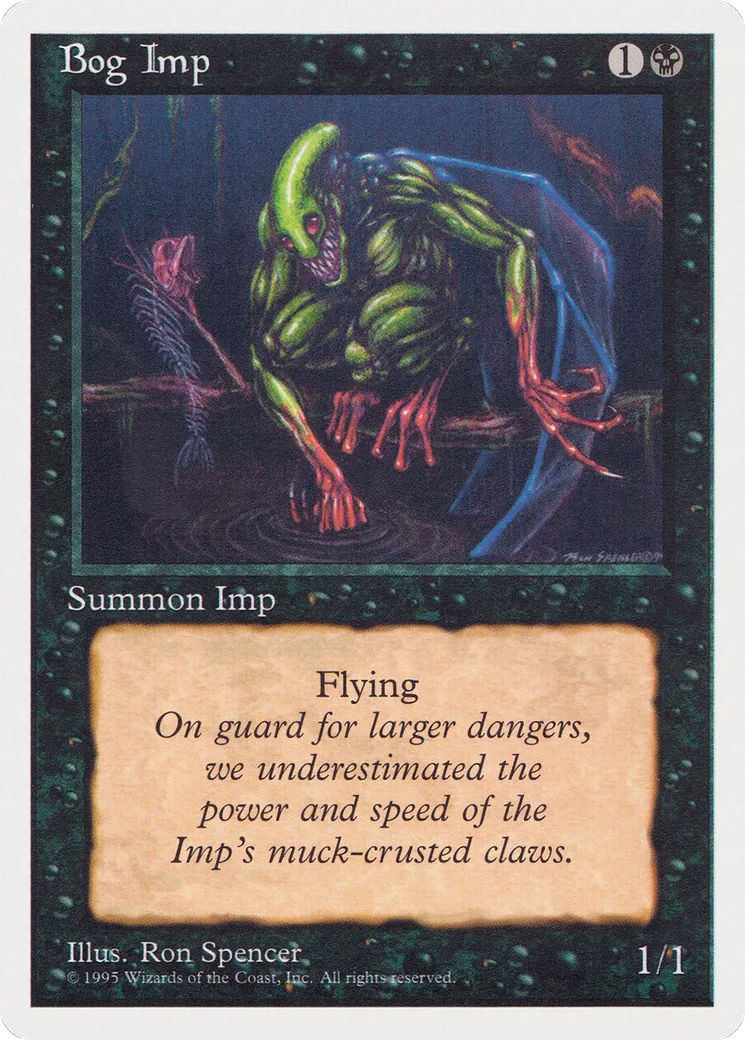 Bog Imp — Rivals Quick Start Set — Magic: The Gathering