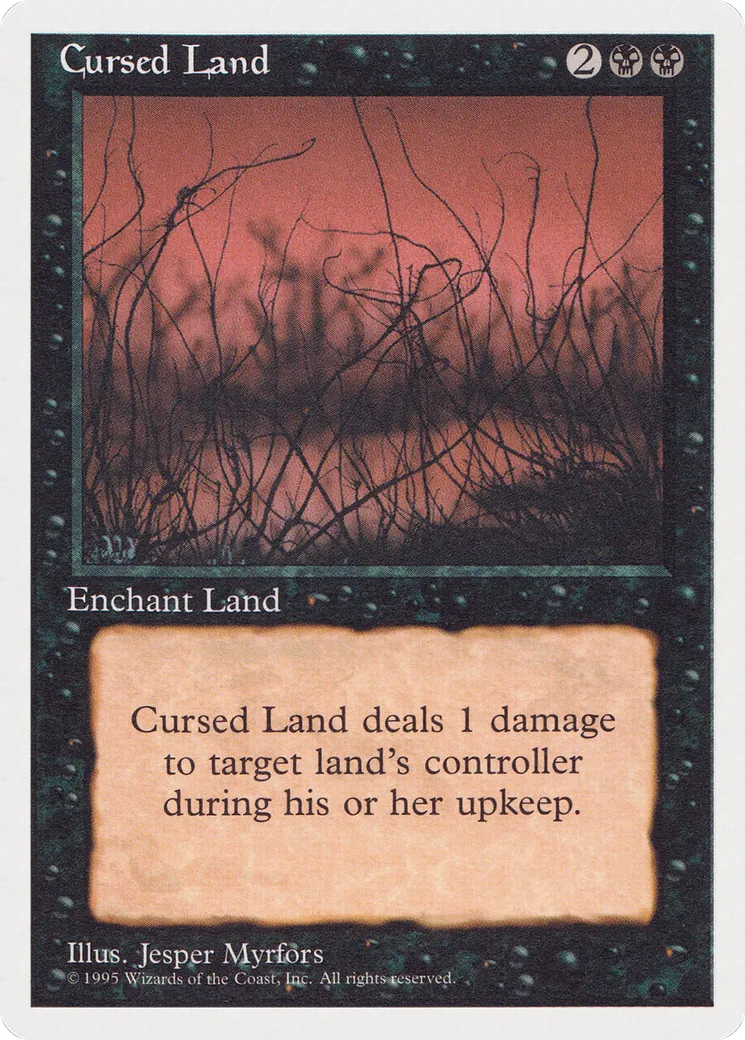 Terrain maudit — Rivals Quick Start Set — Magic: The Gathering