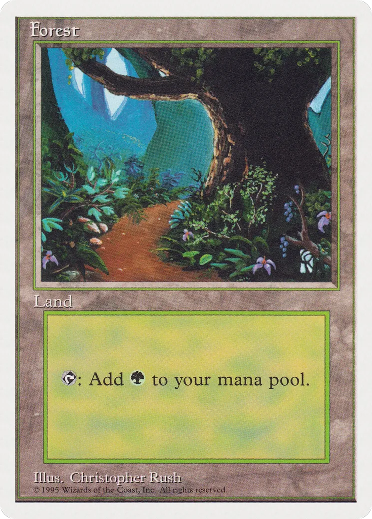 Forest — Rivals Quick Start Set — Magic: The Gathering