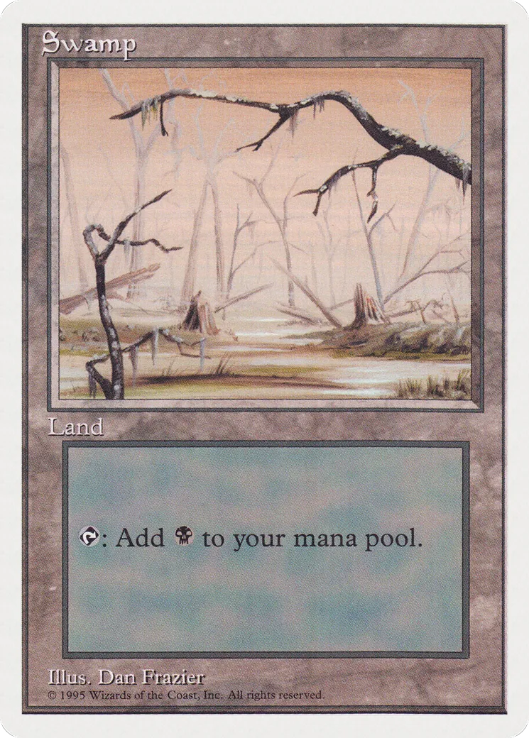 Swamp — Rivals Quick Start Set — Magic: The Gathering