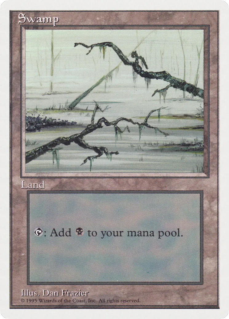 Swamp — Rivals Quick Start Set — Magic: The Gathering