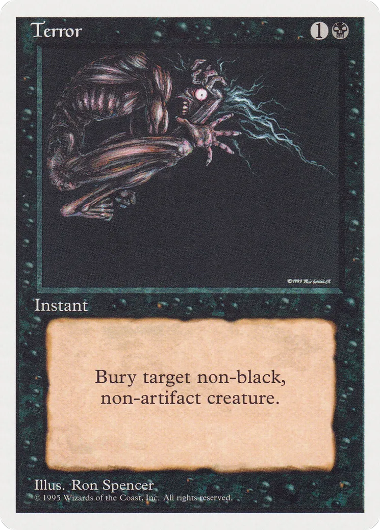 Terror — Rivals Quick Start Set — Magic: The Gathering