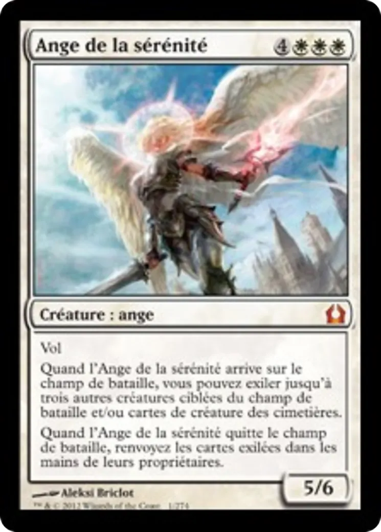 Ange de la sérénité — Return to Ravnica — Magic: The Gathering