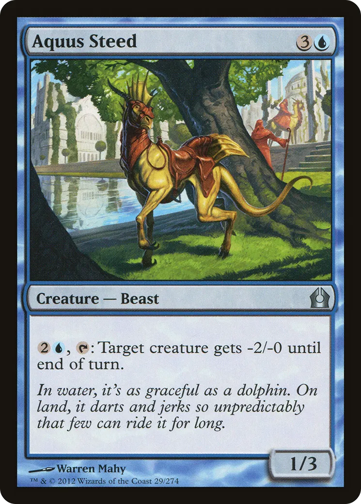 Destrier aquus — Return to Ravnica — Magic: The Gathering