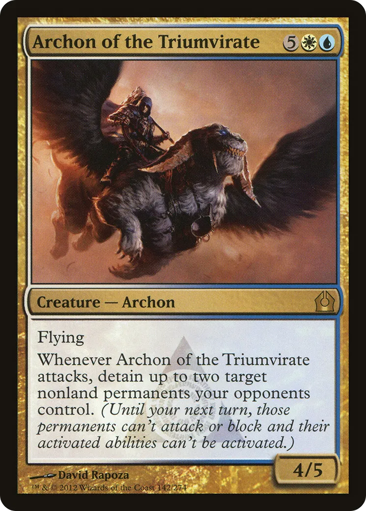 Archonte du Triumvirat — Return to Ravnica — Magic: The Gathering
