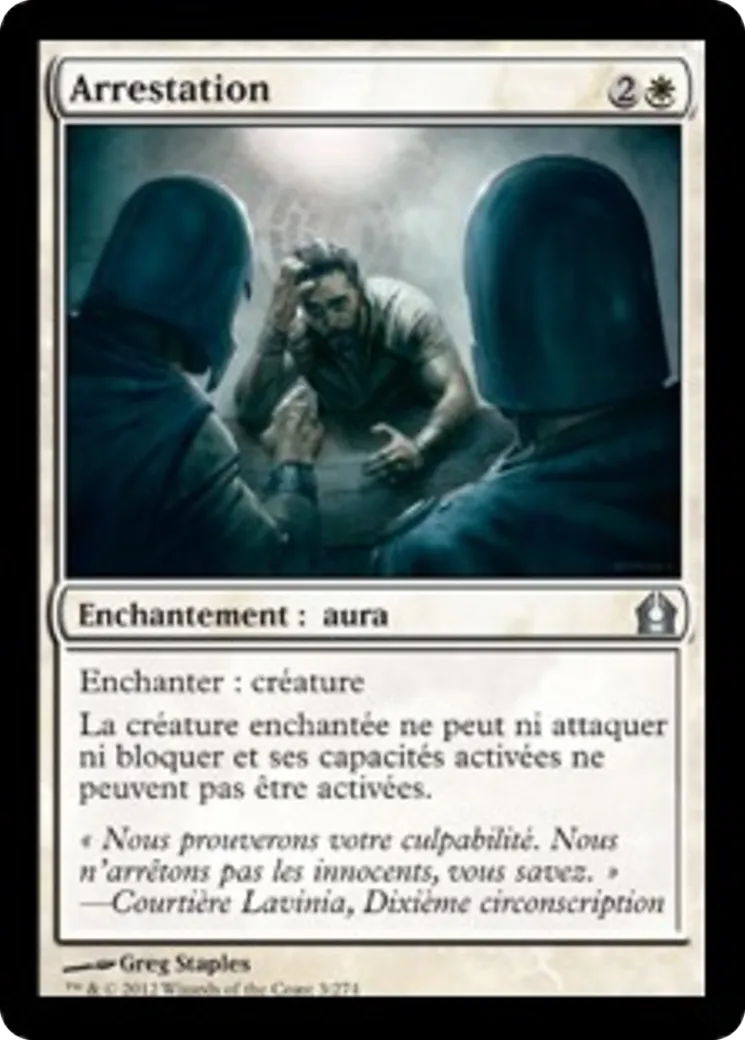 Arrestation — Return to Ravnica — Magic: The Gathering