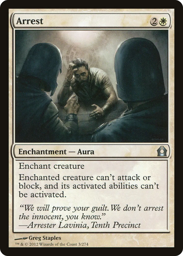 Arrestation — Return to Ravnica — Magic: The Gathering