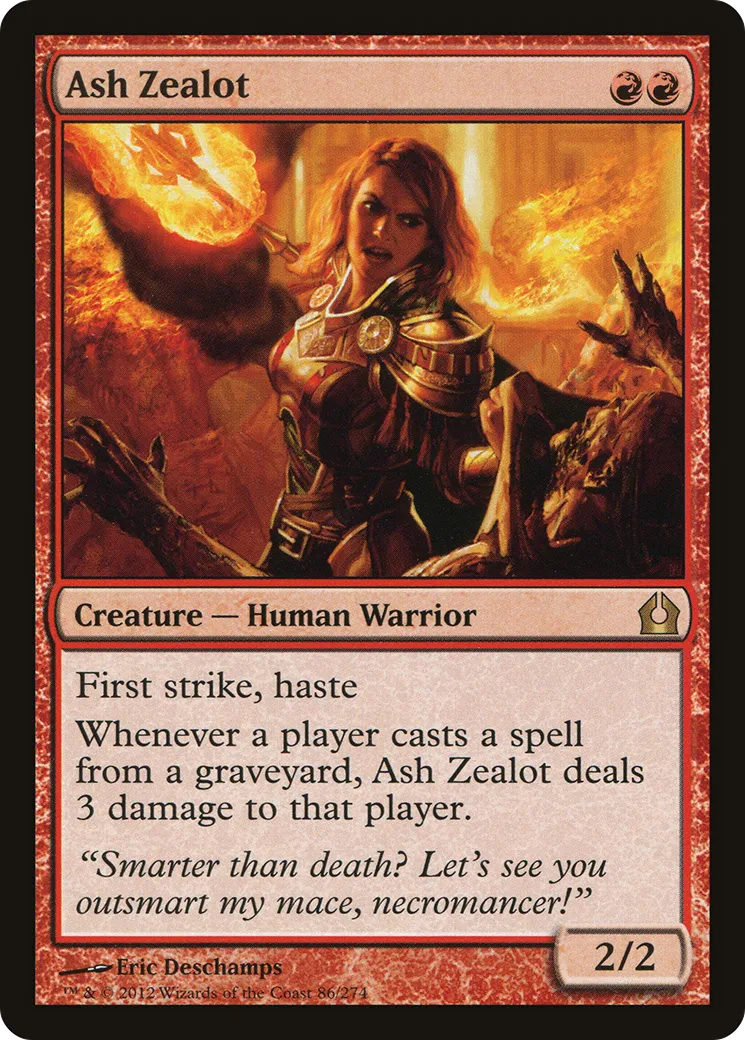 Ash Zealot — Return to Ravnica — Magic: The Gathering