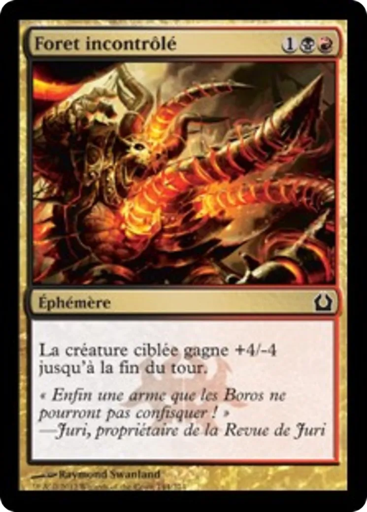 Foret incontrôlé — Return to Ravnica — Magic: The Gathering